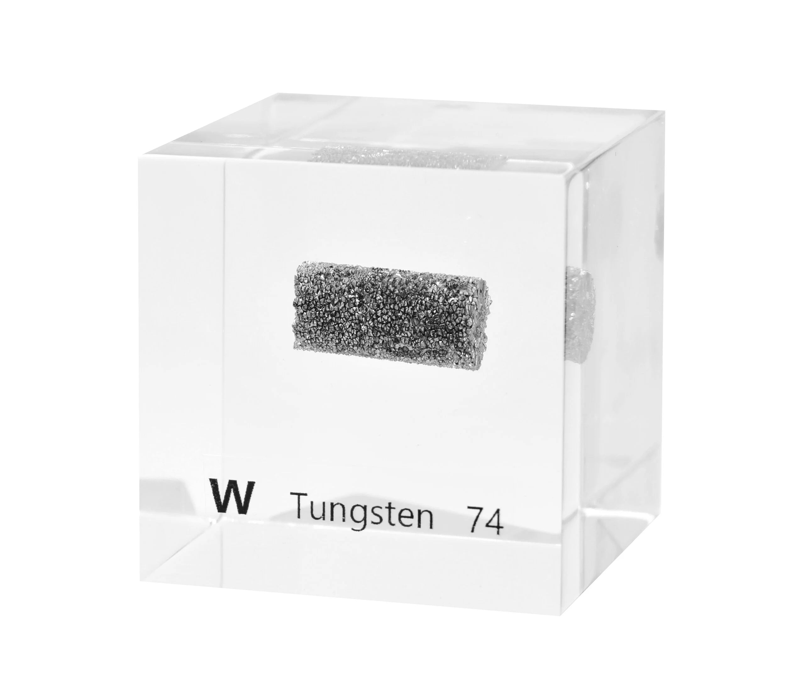Tungsten 50mm Lucite Cube