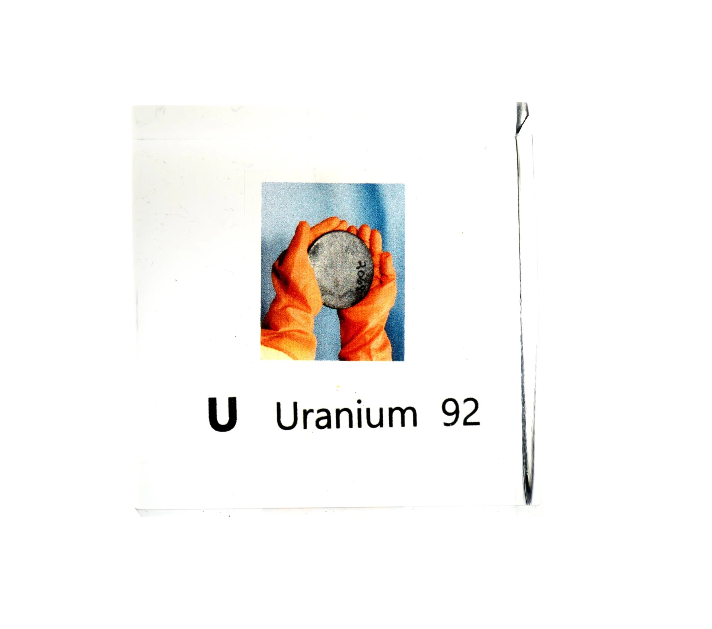 Uranium Lucite Cube