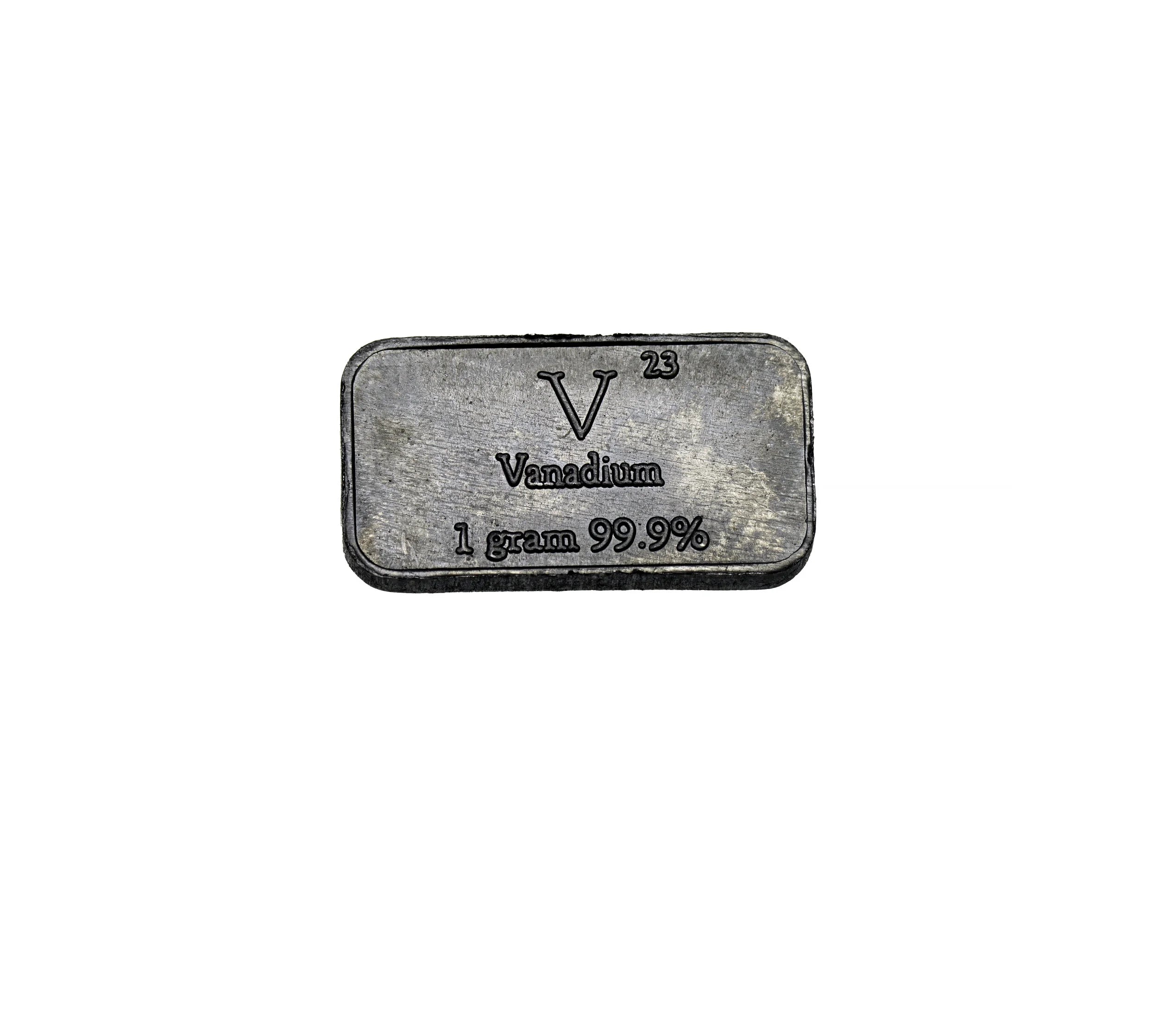 Vanadium .999 1 Gram Bar