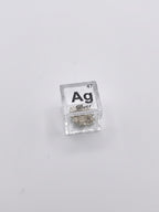 Silver Metal Cube 99.9%