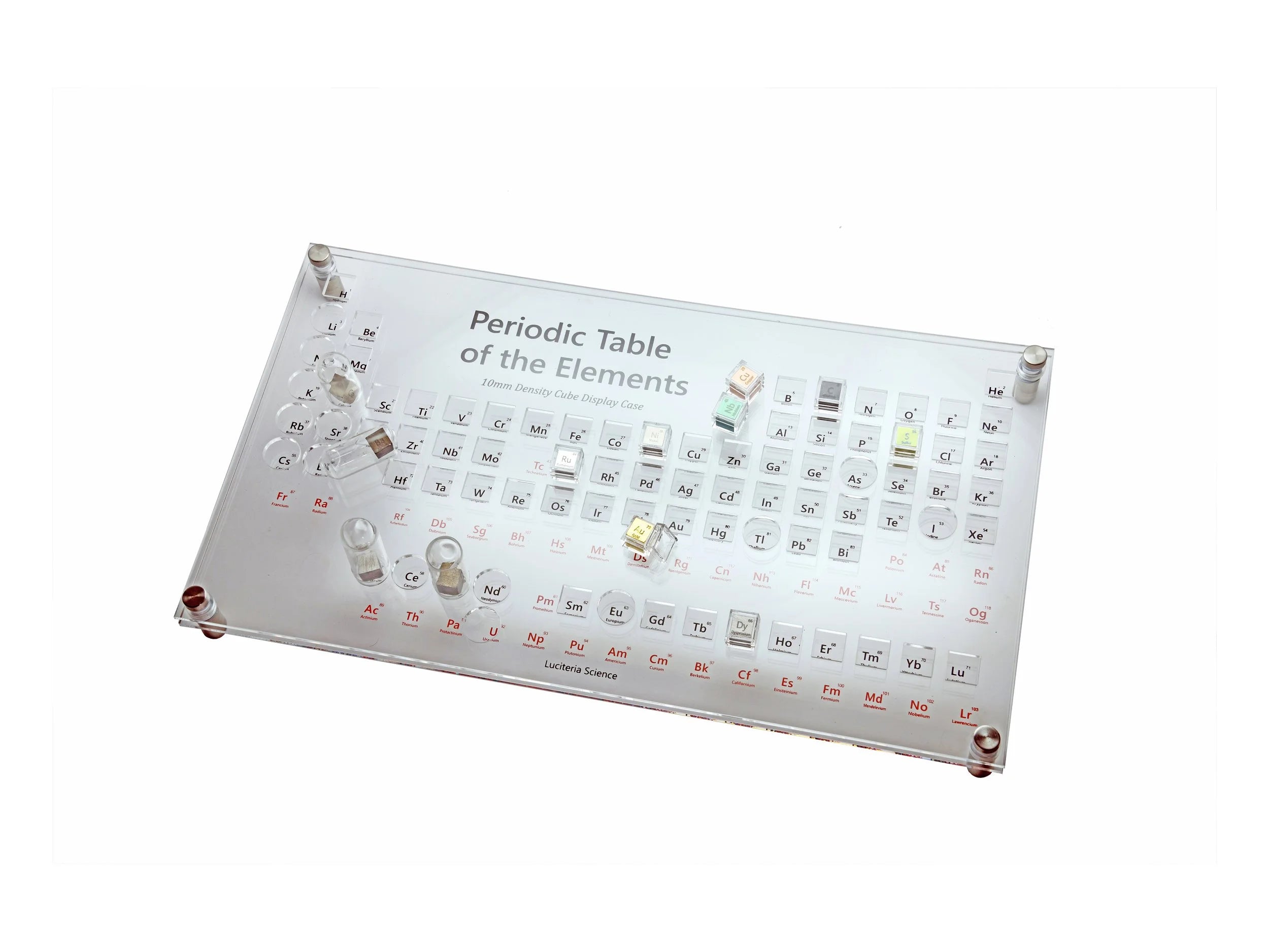 10mm + Ampules Cubes Display Case