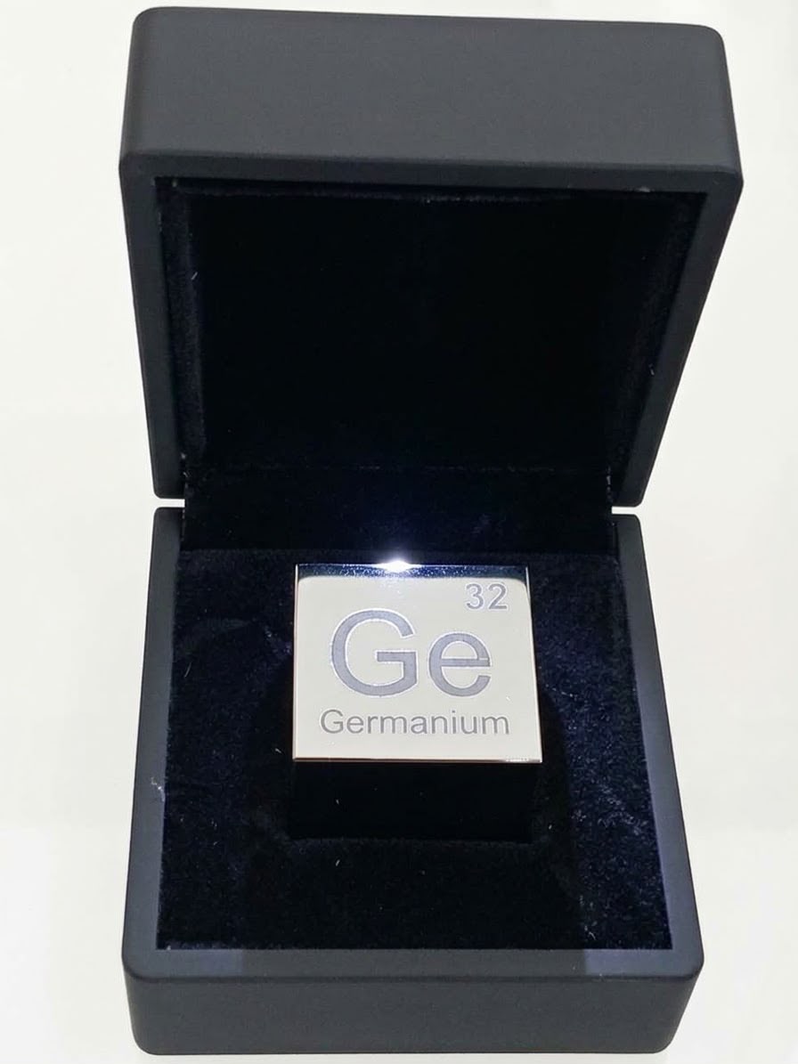 Germanium Mirror Polished Density Cube 99.999% Pure