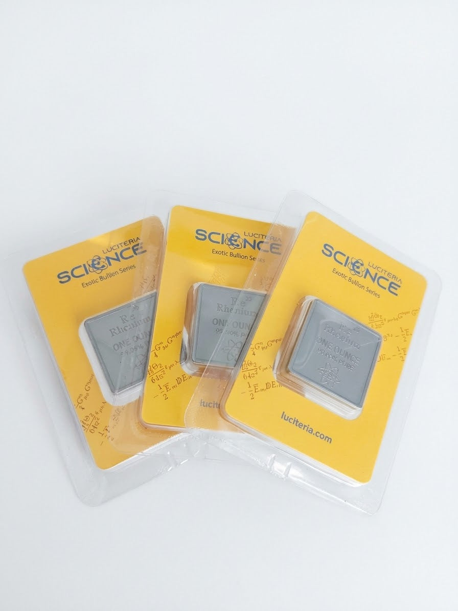 Rhenium .9995 1 oz Bar