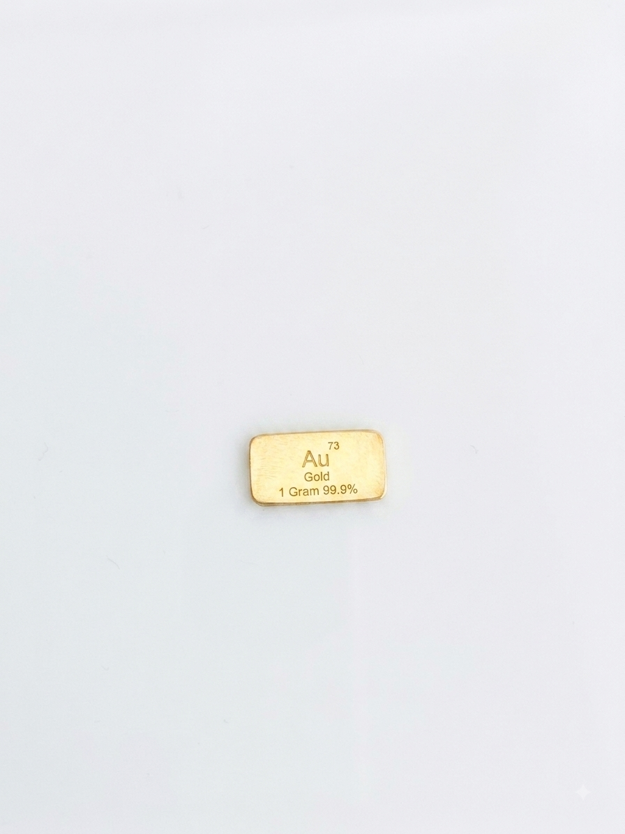 Gold .9995 1 Gram Bar