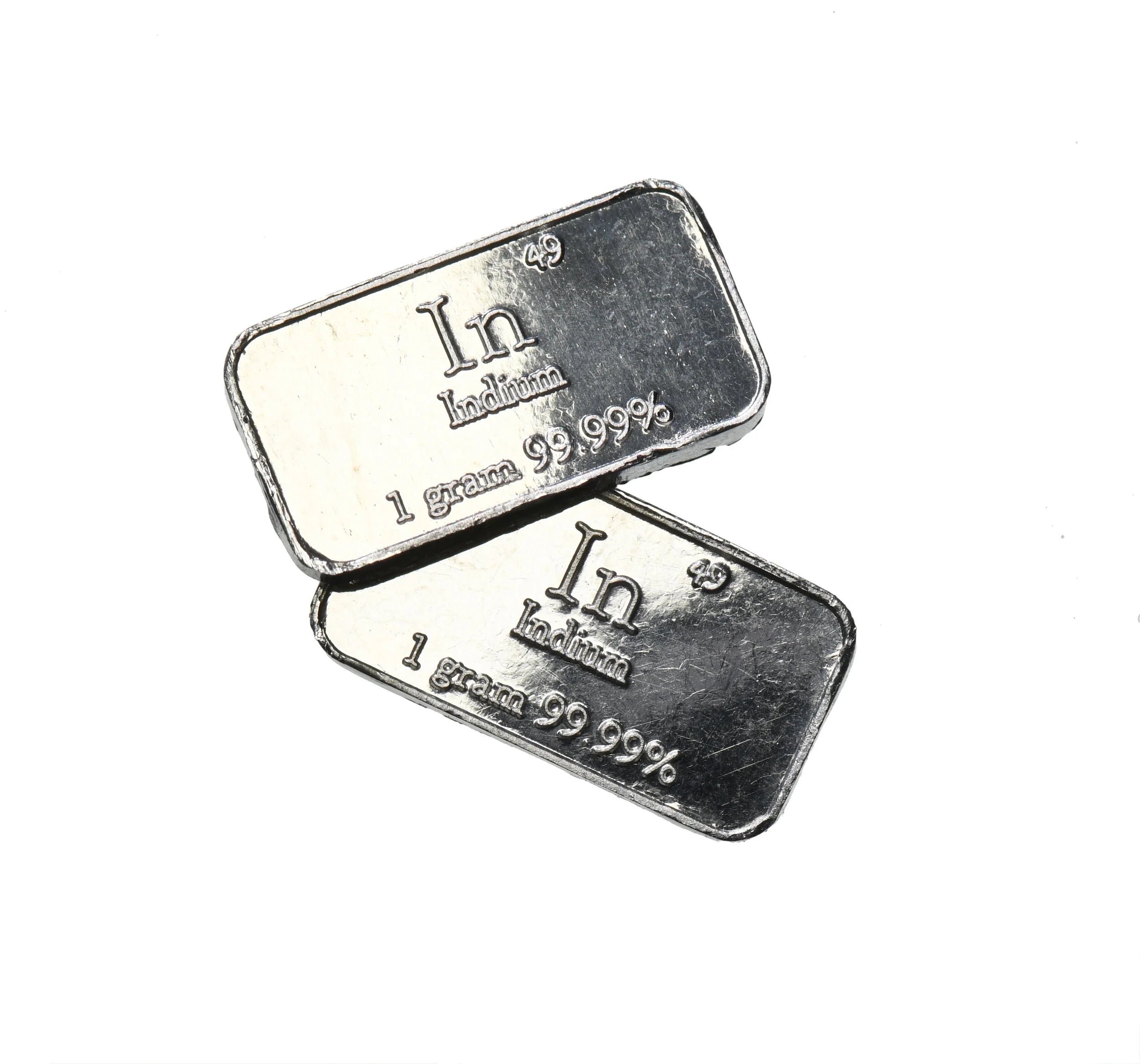 Indium .9999 1 Gram Bar