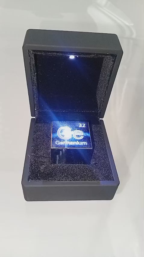 Germanium Mirror Polished Density Cube 99.999% Pure