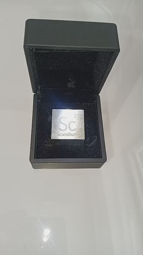 Scandium Density Cube 99.9% Pure